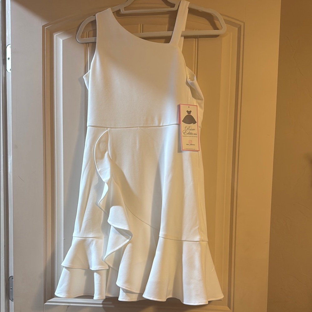 Elegant White Kids Dress
